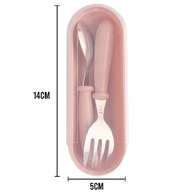 jogo-infantil-com-talheres-estojo-garfo-inox-kit-de-rosa-a