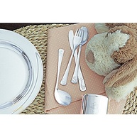 Jogo de Talheres Infantil em Aço Inox 4 Peças - Tramontina Baby com Design Divertido - imagem 3