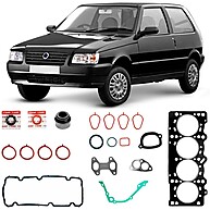 Jogo Junta Motor Fiat Uno 8v Fire 2001 a 2013 Completo Sabó - imagem 1