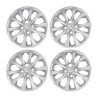 Calota Aro 14" Fiat Mobi, Argo, Palio 2021 - Jogo 4 Calotas Prata Grid 293CB-PTA-E - imagem 2