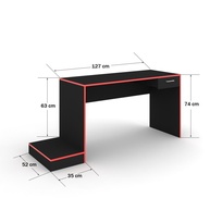 Mesa Gamer 160cm: Domine Seus Jogos! - imagem 2