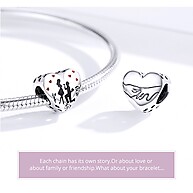 Colar e Pulseira Prata 925 Bamoer: Crie Sua Joia! - imagem 2
