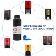 Siraya Tech Cast Resina 3D True Blue 500g - Alta Resolução e Queima Limpa para Joias e Peças Metálicas - imagem 5