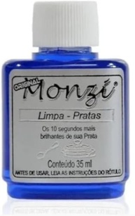 Limpa Prata Monzi 35ml - Limpeza Rápida e Brilho Imediato para Joias e Pratarias - imagem 2