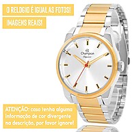 Relógio Champion Feminino Dourado com Semi Joias - imagem 2