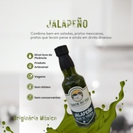 Kit 3 Molhos Artesanais Scotch Bonnet, Jalapeño e Bhut Jolokia, Natural e Vegano Sem Conservante Quimico Sabor Do Vale 180ml - imagem 4