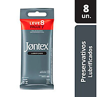 Jontex Lubrificada: Proteção e Prazer em 8 Unidades - imagem 1