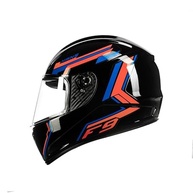 Capacete Moto Fechado Fly F-9 Hans Preto e Vermelho: Segurança e Estilo para Sua Jornada - imagem 4
