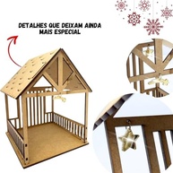 Presépio de Natal em MDF com Reis Magos, Jesus, Maria e José - Decoração Tradicional e Encantadora - imagem 5