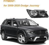Faróis Esportivos para Dodge Journey 2009-2020: Preto com Refletor Transparente - Upgrade Visual e Segurança - imagem 4
