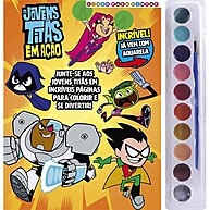Jovens Titãs: Livro para Pintar com Aquarela - imagem 1