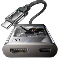 JSAUX Adaptador USB-C 4K 60Hz: Conecte seu iPhone 16/15, MacBook e mais à TV! - imagem 1