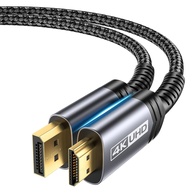 Cabo DisplayPort para HDMI JSAUX 4K 1.6m - Conexão UHD Perfeita para Seus Dispositivos - imagem 1