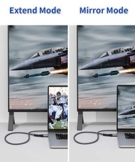 Cabo DisplayPort para HDMI JSAUX 4K 1.6m - Conexão UHD Perfeita para Seus Dispositivos - imagem 5
