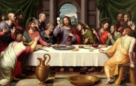 Tela Canvas Santa Ceia de Juan de Juanes - Arte Refinada para Decoração - imagem 1