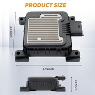 Módulo de Controle da Bomba de Combustível JulyDeep para Volvo S40, S60, S80, V50, V70, XC70, XC90 (2003-2013) - Substituição Direta #30742823 - imagem 4