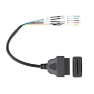 Cabo Jumper OBD2 16 Pinos: Diagnóstico CAN/K Essencial para Seu Veículo - imagem 2