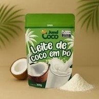 Leite de Coco em Pó Vegano 300g - Jund Coco - imagem 1