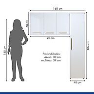Lavanderia Organizada: Armários Jundiaí - imagem 2