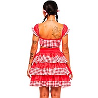 Arraiá Chic: Conjunto Xadrez Vermelho Festa Junina - imagem 2