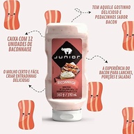 Molho Baconnaise Junior 360g - imagem 4