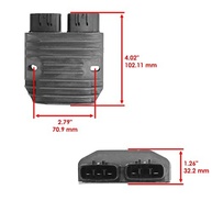 Kit Completo Caltric: Estator, Retificador e Junta para Yamaha Rhino 700 (2008-2013) e Viking 700 (2014-2018) - imagem 4