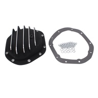 Capa Diferencial Dana 44 Alumínio Preto - 10 Parafusos | Conjunto Completo com Juntas - imagem 1
