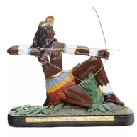 Imagem Cabocla Jurema Flecheira 20cm em Gesso - Escultura de Fé para Umbanda - imagem 1