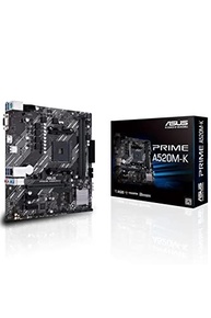 Placa Mãe Asus para AMD AM4 Prime A520M-K 2xDDR4 mATX - 90MB1500-M0EAY0 - imagem 2