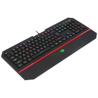 Teclado Gamer Membrana Redragon Karura 2 RGB ABNT2 Preto - K502RGB, UNICO - imagem 1