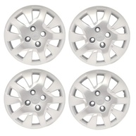 Kit 4 Calotas Prata Aro 14 Para Ford Ka Hatch Sedan Plus 2019 2020 - Design Moderno - imagem 2