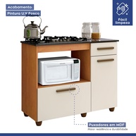 Balcão Cooktop 5 Bocas Violeta Kaiki - imagem 2