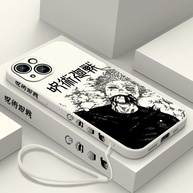 Capa Jujutsu Kaisen: Gojo e Sukuna para iPhone - imagem 2