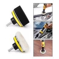 Kit Completo Polimento Automotivo 11 Peças: Boina 3", Suporte e Adaptador para Furadeira Karbox - imagem 4