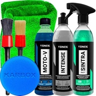 Kit Detalhamento Automotivo Vonixx: Sintra Fast, Intense, Moto-V e Acessórios Karbox - imagem 2