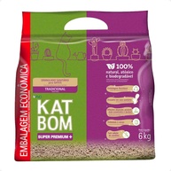 Katbom: Areia Sanitária Natural para Gatos – Kit 6Kg - imagem 1