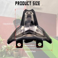 Lanterna Traseira Integrada LED Fumê para Kawasaki Ninja ZX (ZX25R, ZX4R, ZX6R, ZX10R) - Plug and Play - imagem 3