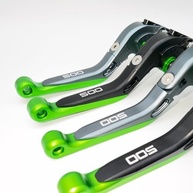 Alavanca de Freio e Embreagem Ajustável Extensível para Kawasaki NINJA 500 / Z500 / SE 2024-2025 (Cinza Verde) - imagem 5