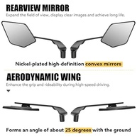 Espelhos Aerodinâmicos Universais para Moto: Estilo e Segurança para Kawasaki, Yamaha e Mais! - imagem 4