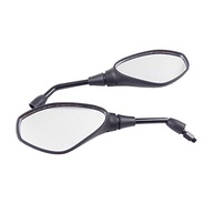 Espelhos Retrovisores OKSTNO 10mm para Motos Kawasaki, Suzuki, Honda - Preto Premium - imagem 2