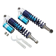 Amortecedores Traseiros Moto 375mm Universal - Conforto e Segurança para Yamaha, Honda, Suzuki, Kawasaki - imagem 2