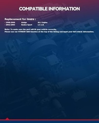 Módulo Bomba Combustível KAX FG0508 para Isuzu Amigo (98-00) e Rodeo Sport (02-03) 2.2L - imagem 5