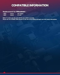 Módulo Bomba Combustível Elétrica KAX FG1233 para Mitsubishi Lancer 2.0L (2002-2003) - imagem 5