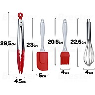 Kit Utensílios Cozinha: 4 Peças Western KC-345 - imagem 2