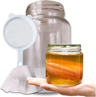 Scoby Kombucha Pronta Vidro 250ml + Kefir + Manual + Livro Receitas Cortesia - imagem 1