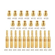 Kit 24 Jatos de Carburador para PWK, Nibbi, Keihin FCR-MX, GY6 e Mais - Desempenho Otimizado - imagem 3