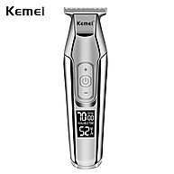 Kemei 5027: Máquina Profissional de Corte com LCD e 0mm - imagem 1