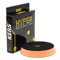Boina de Espuma Laranja Kers Hyper 5" - Refino Médio para um Brilho Impecável - imagem 1