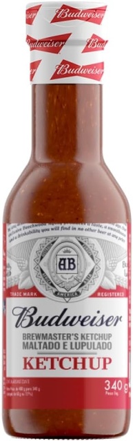 Budweiser Ketchup Maltado E Lupulado Budwieser 340G - imagem 1
