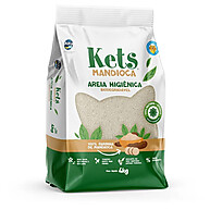 Kets: Areia Biodegradável para Gatos – 4kg - imagem 1